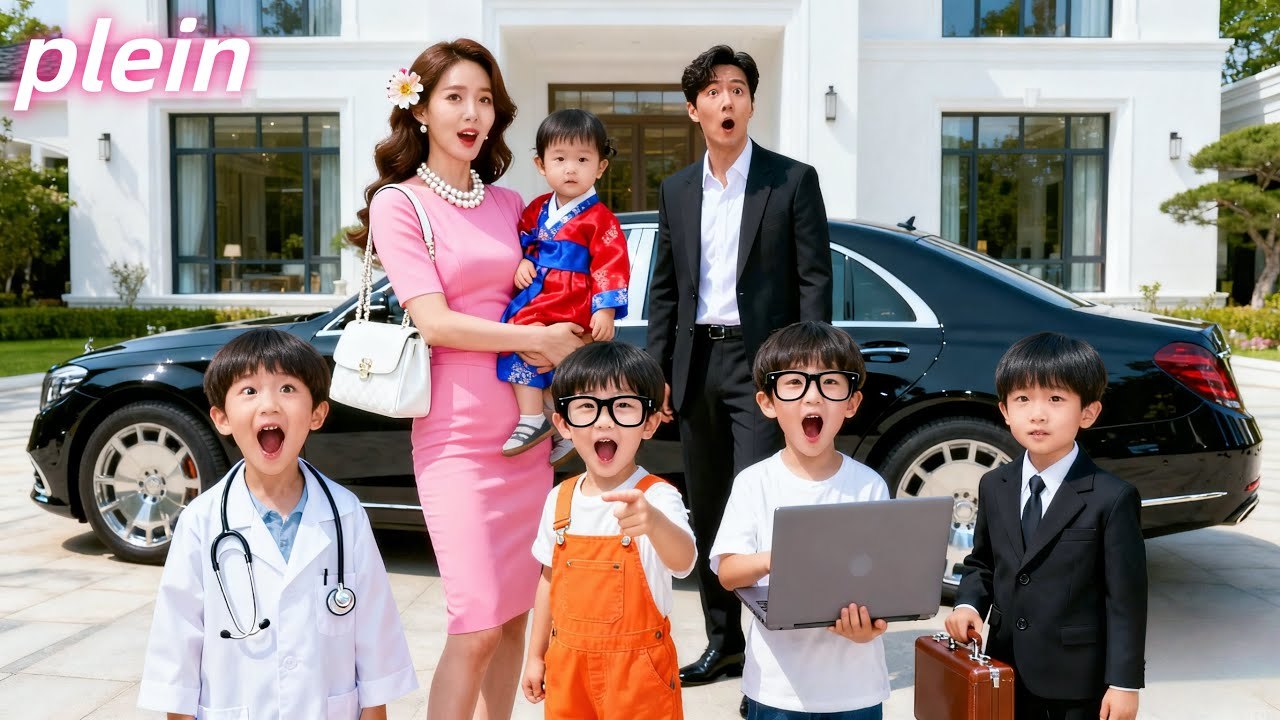 Cinq génies de trois ans, PDG de diverses industries, recherchent leur mère disparue.#drama #kdrama