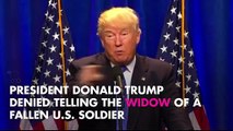 Trump: Dem Rep. 'fabricated' his remarks to soldier's widow