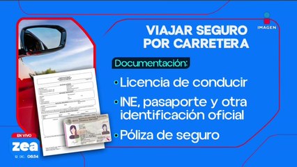 Recomendaciones para viajar seguro por las carreteras del país