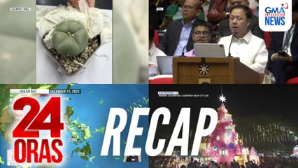 24 Oras: (Part 2) Tumitinding traffic sa EDSA | Ipinagbabawal na cactus | Pyromusical display, nagpakulay sa christmas event, atbp.