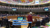 Le ministre grec des Finances Kyriakos Pierrakakis élu président de l'Eurogroupe