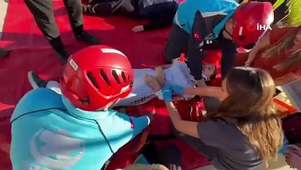 Marmaris Devlet Hastanesi’nde gerçeğini aratmayan tatbikat