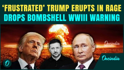 FULL VIDEO: Trump TEASES WWIII? Trump EXPLODES In Fury Over Russia-Ukraine War | WARNS Putin
