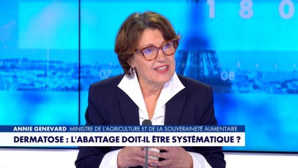 Annie Genevard : «C'est un contre-la-montre contre le virus»