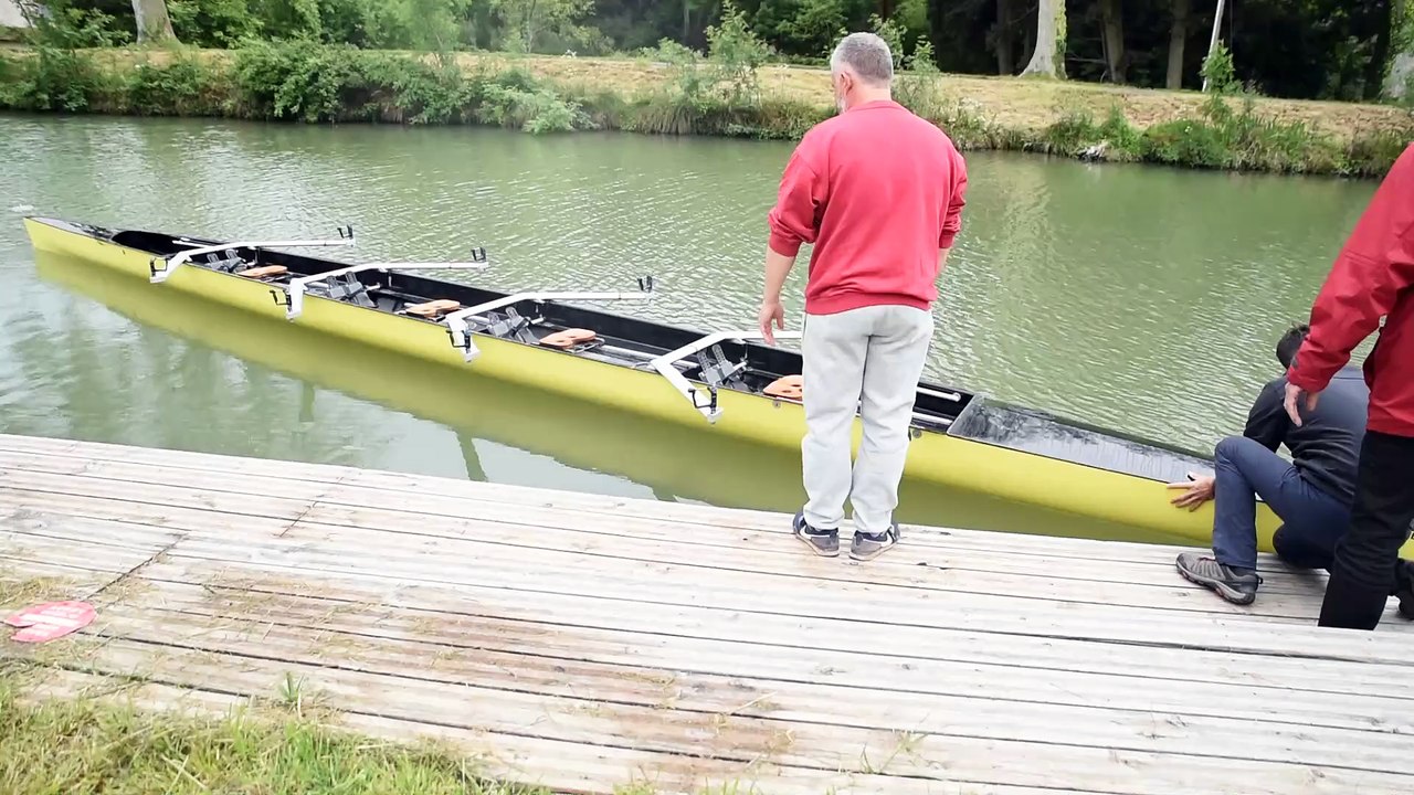 Sortie de l eau de la yolette