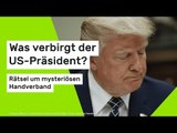 Donald Trump schwer krank?: Rätsel um mysteriösen Handverband - was verbirgt der US-Präsident?