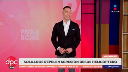 Defensa repele agresión armada desde helicóptero en Michoacán | DPC con Paola Rojas