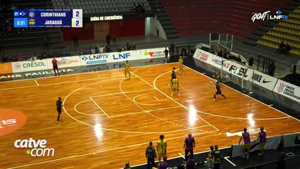 Jaraguá e Corinthians fazem a decisão da Liga Nacional de Futsal neste sábado (13)