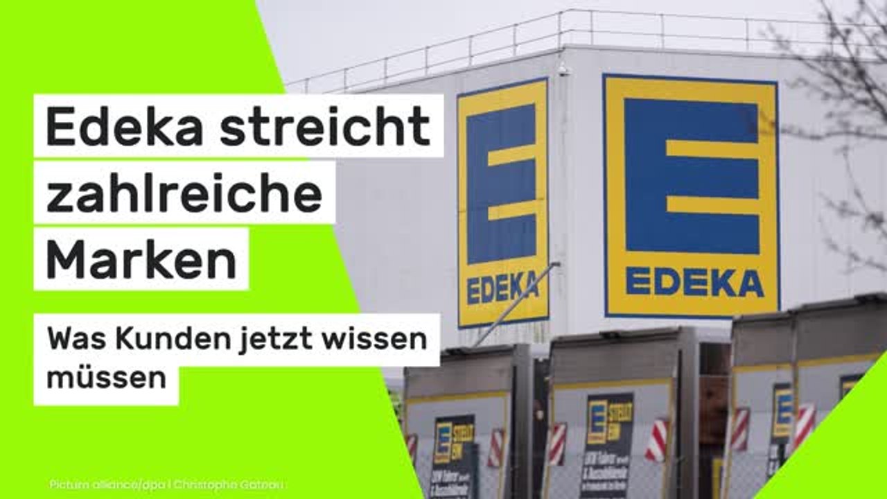 Leere Regale: Edeka streicht zahlreiche Marken - was Kunden jetzt wissen müssen