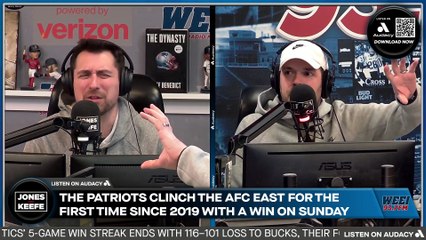 Jones & Keefe: The Patriots have proven they're good, but can further establish themselves with a win Sunday