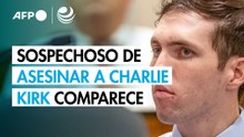 Sospechoso de asesinar al activista Charlie Kirk comparece ante un tribunal de EU