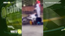 Operativo en Cali se sale de control  motociclista fallece y apuntan a un agente de tránsito