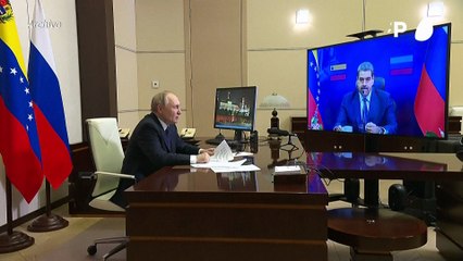 Putin habla con Maduro y reafirma su respaldo a Venezuela ante crisis con EEUU