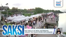 Iba't ibang food stalls at mga aktibidad, puwedeng ma-enjoy sa Pasig River Esplanade | Saksi