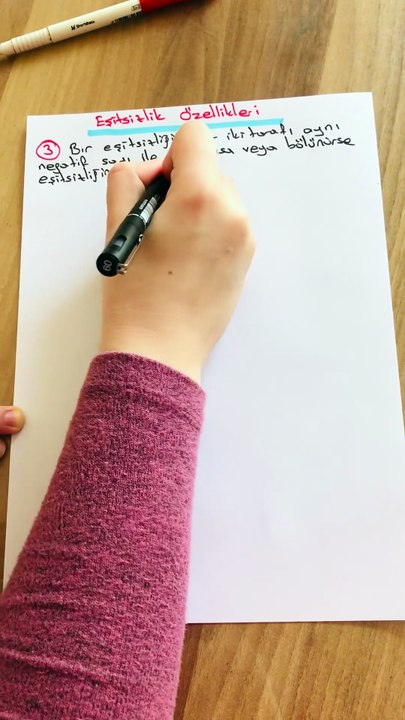 Matematik Basit Eşitsizlik
