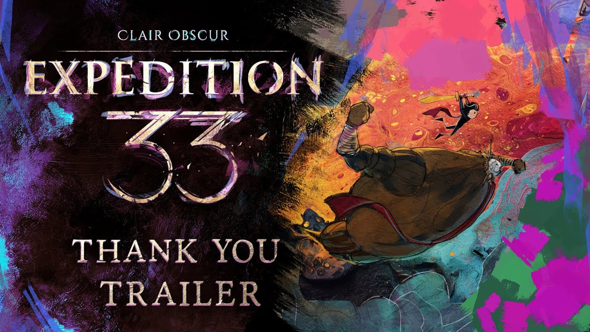 ⁣Clair Obscur: Expedition 33 - Thank You Update Trailer | The Game Awards 2025