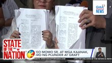Rep. Romeo Momo Sr. at mga kaanak, inireklamo ng plunder at graft | SONA