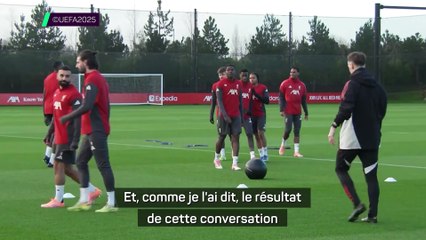 Slot : "Aucune raison de ne pas vouloir que Salah reste”