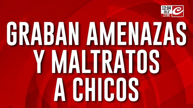 Audios del terror: graban terribles amenazas a nene en un instituto de menores