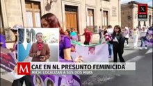 Detienen a presunto feminicida en NL; localizan a sus dos hijas