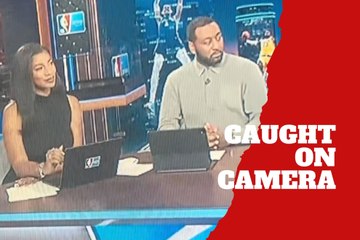 John Wall couldn’t keep his eyes off Taylor Rooks, and she wasn’t even talking