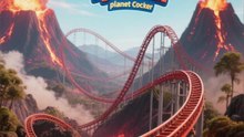 2. Volcanic Inferno  Roller Coaster