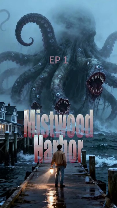 🌫️ Something Awakens in Mistwood Harbor… (Episode 1) #Horror #ShortFilm #Thriller