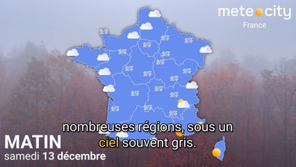 Bulletin météo France du samedi 13 décembre 2025