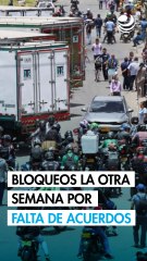Transportistas y agricultores anuncian nuevos bloqueos la próxima semana: Exigen seguridad y apoyos al campo