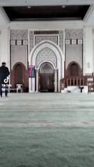 beautiful view of dubai mosque UAE