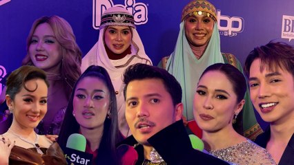 Fesyen glamor artis di ABPBH37… Sophia Albarakbah, Emma Maembong, Fattah, Heliza bergaya sakan