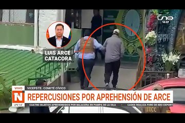 Comité se pronuncia por audiencia de Arce