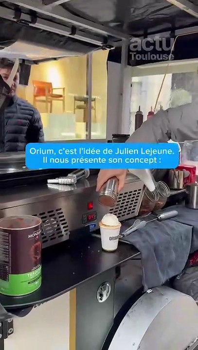 Orium, food-truck à chocolat chaud