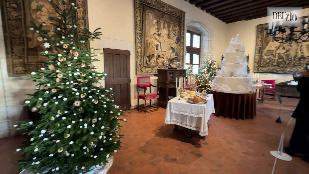 Noël 2025 au château d'Amboise.