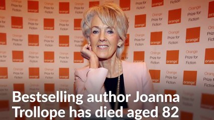 Bestselling author Joanna Trollope has died aged 82