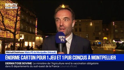Pub Intermarché: "Les industries culturelles et créatives sont un des atouts maîtres de la France", dit Michaël Delafosse, maire PS de Montpellier