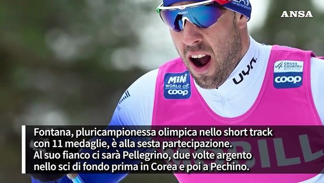 Milano Cortina, ecco i portabandiera. Brignone: Un sogno dopo l'infortunio
