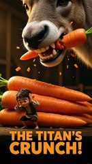 Lilliput vs. Reindeer | 3 Seconds of Terror.  @Hariput  #lilliput #reindeer #carrot