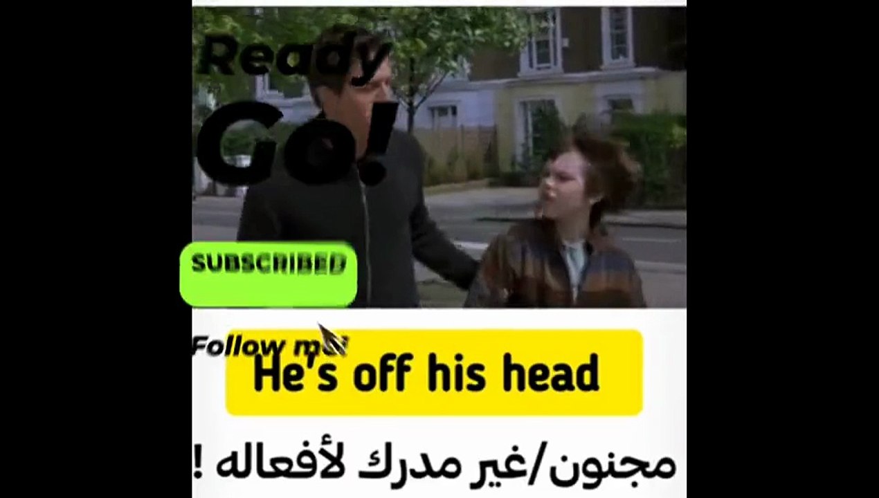 He's off his head