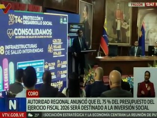 Falcón | Gob. Clark anunció impulso de la inversión social en el proyecto del  presupuesto fiscal