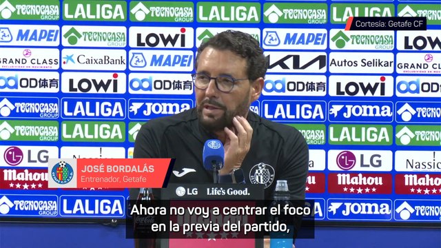 Bordalás, sobre las polémicas arbitrales: Solo pedimos respeto
