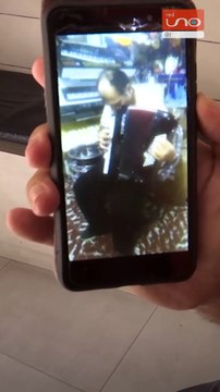 Su sueño es tener un acordeón, instrumento con el que podría enseñar música y generar ingresos dignos