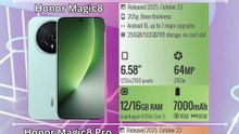 Honor Magic8 Lite vs vs Honor Magic8 vs Honor Magic8 Pro