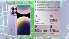 Honor Magic8 Lite vs Redmi Note 14 Pro vs Samsung Galaxy A56