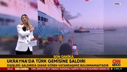 Son dakika haberi: Ukrayna'da Türk gemisine saldırı! Dışişleri Bakanlığı'ndan açıklama