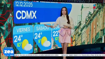 Pronóstico del tiempo 12 de diciembre de 2025 | Noticias con Francisco Zea