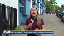 Dupla de criminosos é baleada e presa durante abordagem em Passarinho