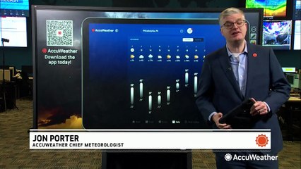 Planning ahead for the weather with the free AccuWeather app