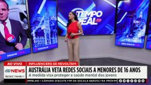 Austrália veta redes sociais para menores de 16 anos para proteger jovens | TEMPO REAL