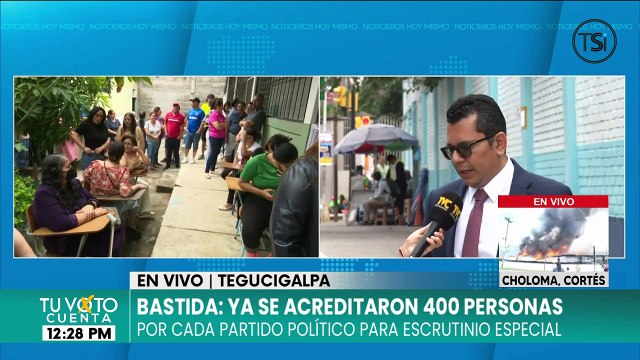 CNE anuncia cuántos votos están pendientes con el escrutinio especial